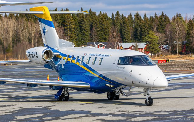 SE-RVA - Pilatus PC-24 - Svenskt Ambulansflyg - 10.4.2024