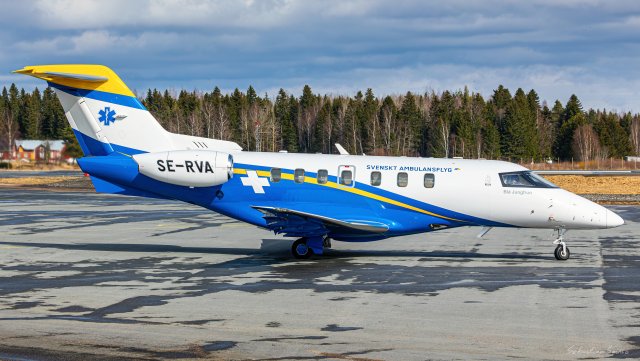 SE-RVA - Pilatus PC-24 - Svenskt Ambulansflyg - 10.4.2024