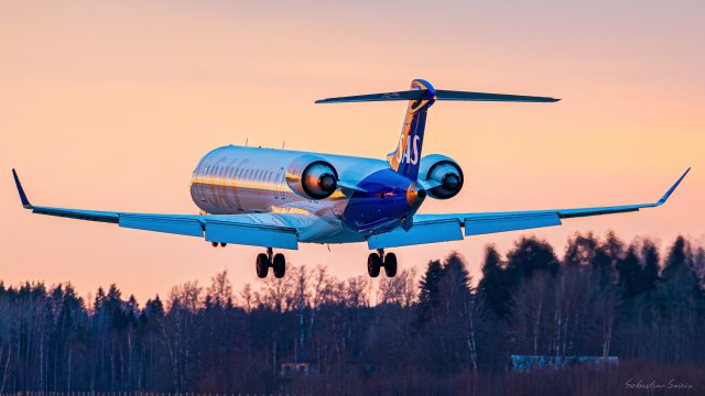 ES-ACJ - Bombardier CRJ-900LR - SAS Scandinavian Airlines (Xfly) - 19.4.2024