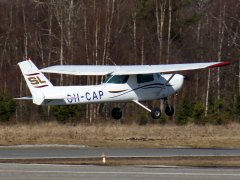 OH-CAP Cessna 152 II / Salpauslento