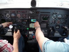 N446MM Piper PA-46-310P Malibu / Instrument panel