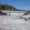 OH-POK. 5.4.2024. Inarissa Tunturi-Ilmailijoiden järjestämällä suksilentoleirillä.