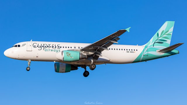 5B-DDQ - Airbus A320-214 - Cyprus Airways - 11.5.2024