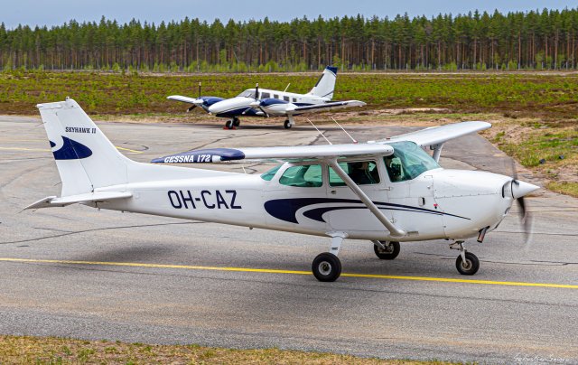 OH-CAZ - Cessna 172N Skyhawk II - Keski-Suomen Ilmailijat - 19.5.2024