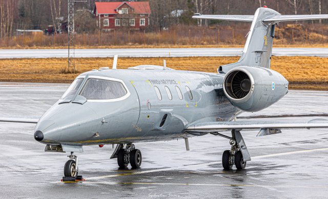 LJ-1 - Learjet 35A/S - Imavoimat - 27.4.2024