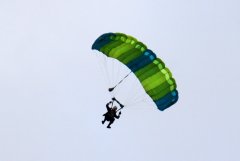 Unidentified Skydiver over Malmi Airport