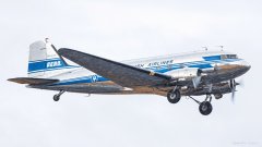 OH-LCH - Douglas DC-3 (C-53C Skytrooper) - DC-Yhdistys (Airveteran) - Vaasa EFVA 27.4.2024