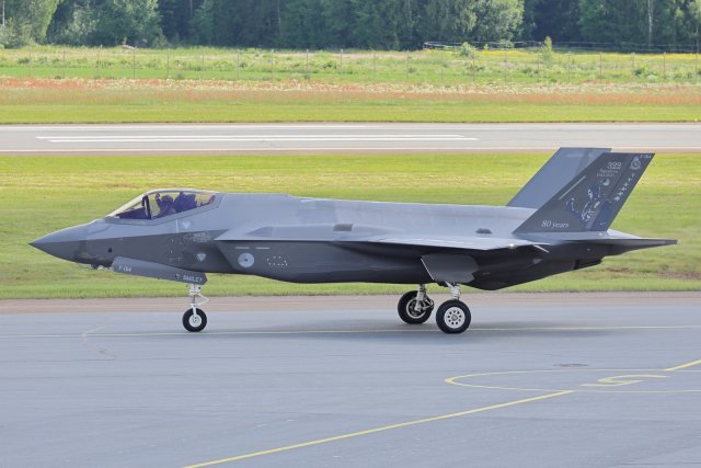 Lockheed Martin F-35 F-014 Hollannin Ilmavoimat 14.6.2024