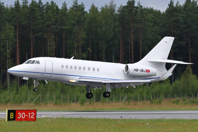 HB-IBJ Dassault Falcon 2000LXS 18.7.2024