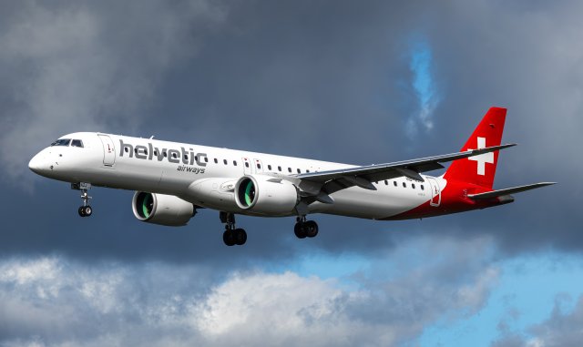 6.7. HB-AZJ - Embraer E195-E2 - Helvetic Airways