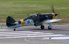 G-CBOE / HC-465 Hawker Hurricane / Finland International Airshow 2014