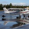 OH-CTD Cessna 172N Skyhawk II / BF-Lento / Group Protest Flight to Helsinki-Vantaa International Airport