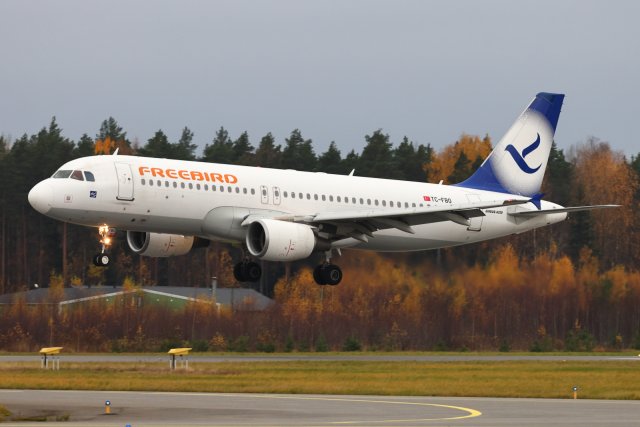 TC-FBO Freebird Airlines Airbus A320 20.10.2024