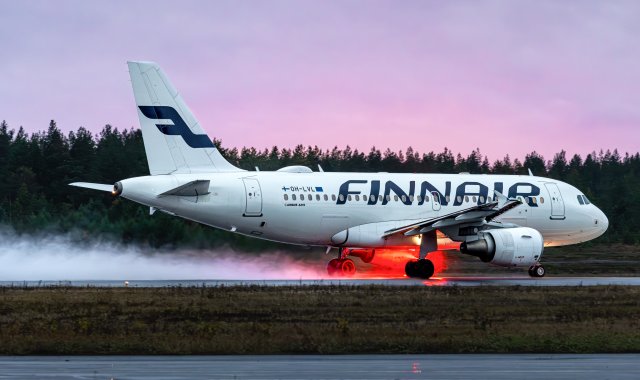 18.10. OH-LVL - Airbus A319-112 - Finnair