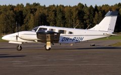 OH-PUH Piper PA-34-220T Seneca III / Patria Pilot Training